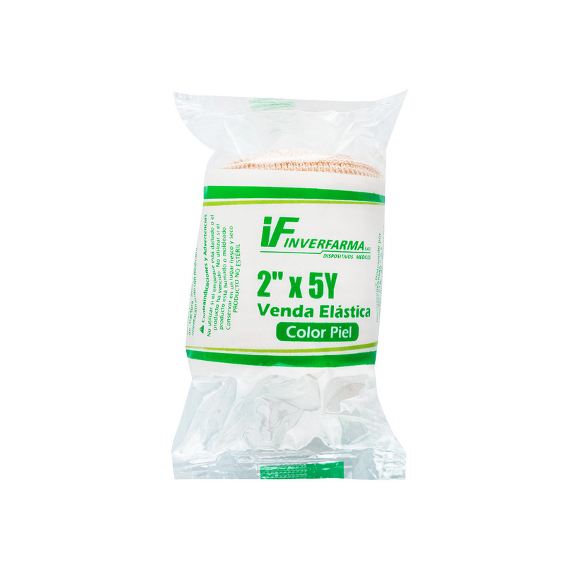 VENDA ELASTICA COLOR PIEL 2X5 INVERFARMA