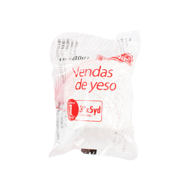 VENDAS YESO BLANCA ALFASAFE 3X5