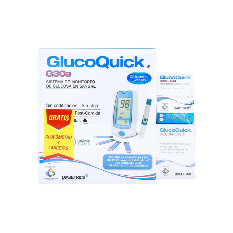 TIR.GLUCOQUIC 50U GLUC G30A LAN 50U(PAE)