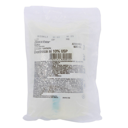 DEXTROSA 10% AD 500 ML ARB0163