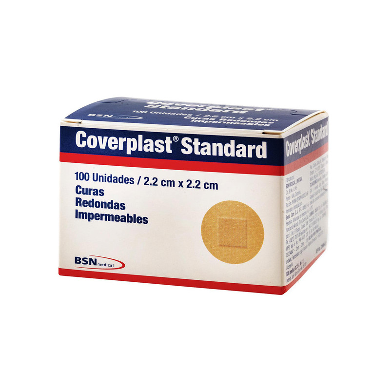 CURAS LEUKOPLAST STANDAR REDONDA 100 UND