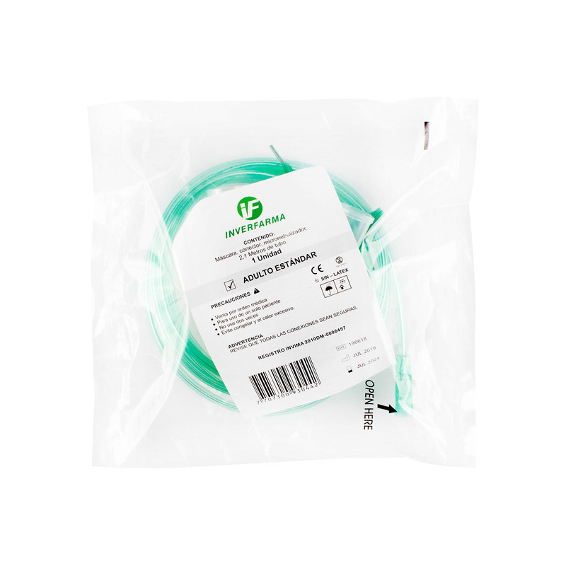KIT NEBULIZACION ADULTO INVERFARMA