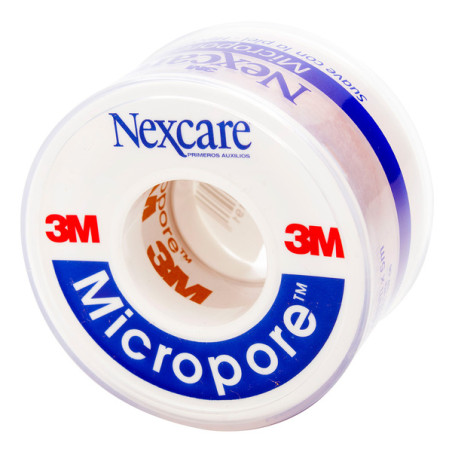 MICROPORE PIEL 24X5 (1X5) DISPENSADOR 3M