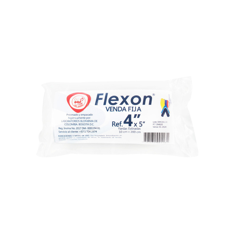 VENDA FIJA BLANCA FLEXON 4X5