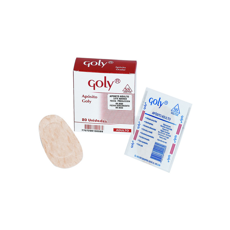Goly Rasti APOSITO OCULAR GOLY ADULTOS 20 UND