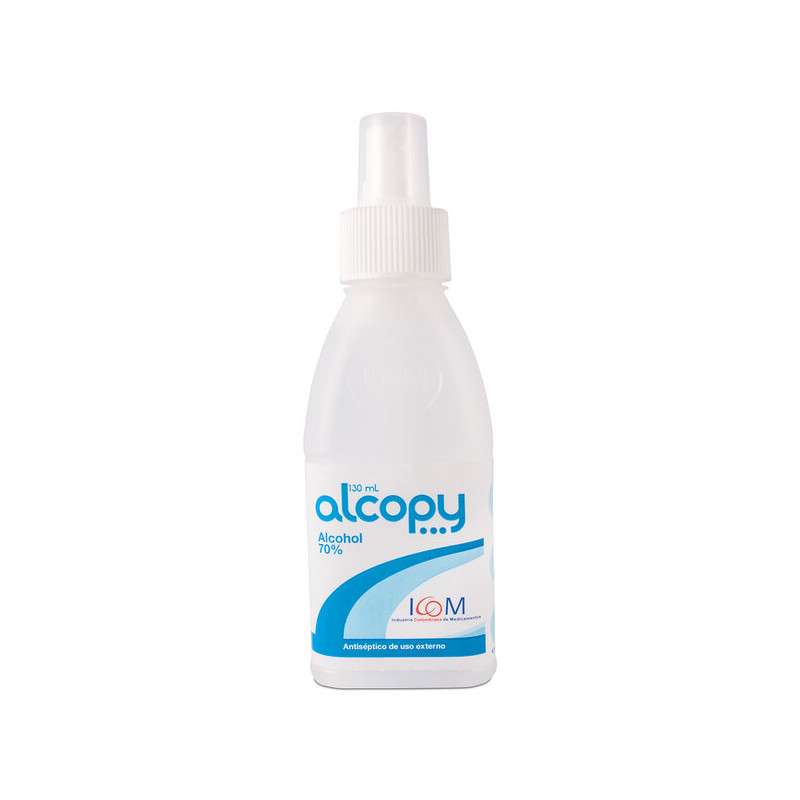 ALCOHOL ANTISEPTICO ALCOPY 130 ML SPR