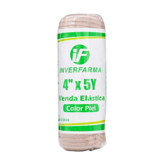 VENDA ELASTICA COLOR PIEL 4X5 INVERFARMA