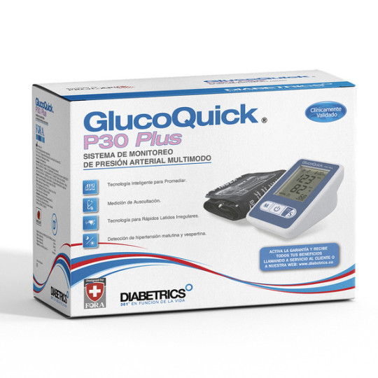 TENSIOMETRO GLUCOQUICK P30 PLUS (A)
