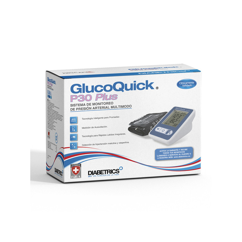TENSIOMETRO GLUCOQUICK P30 PLUS (A)