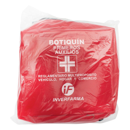 BOTIQUIN PRIMEROS AUXILIOS INVERFARMA