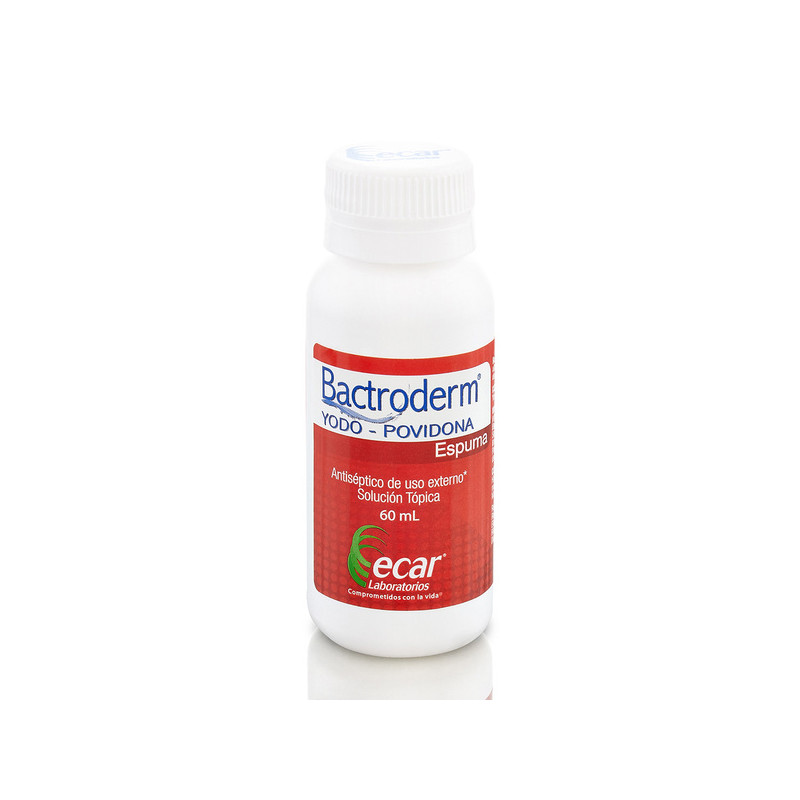 BACTRODERM YODOPOVIDONA ESPUMA 60 ML