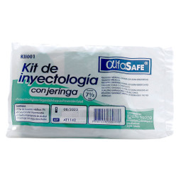 ( ) KIT DE INYECTOLOGIA CON JERINGA