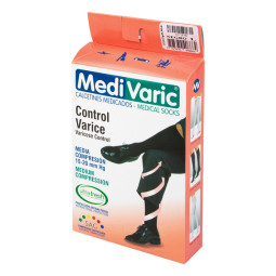 CALCETIN MEDIVA HOM.L NEGR.MEDIA COM.NTI