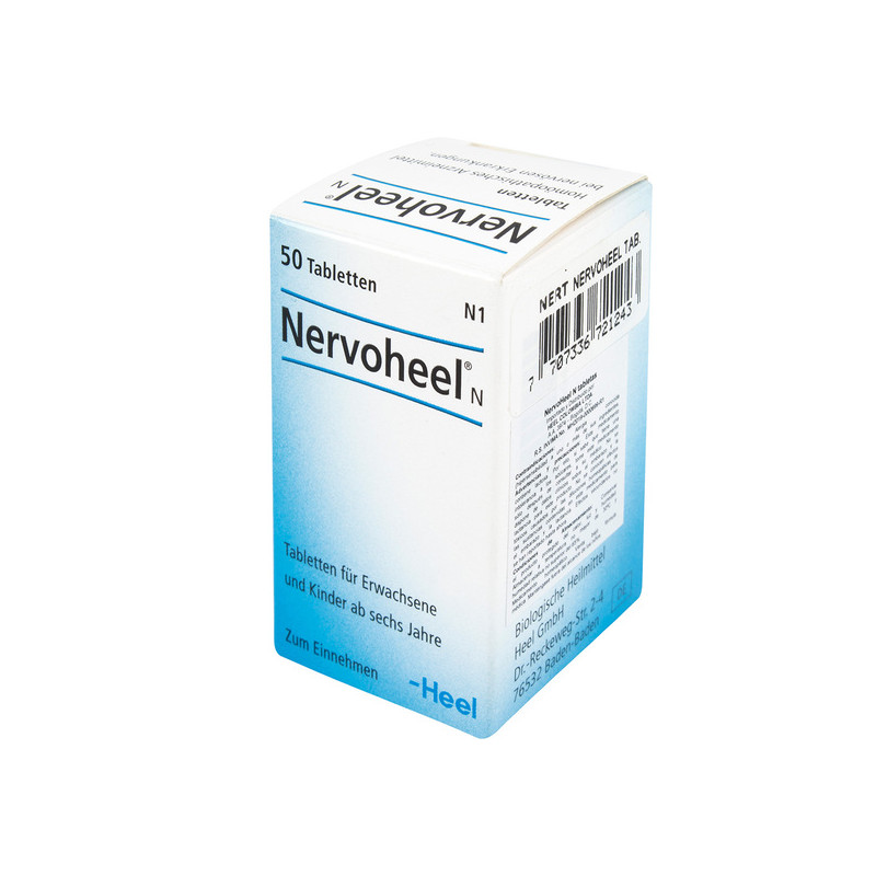 NERVOHEEL N 50 TABLETAS