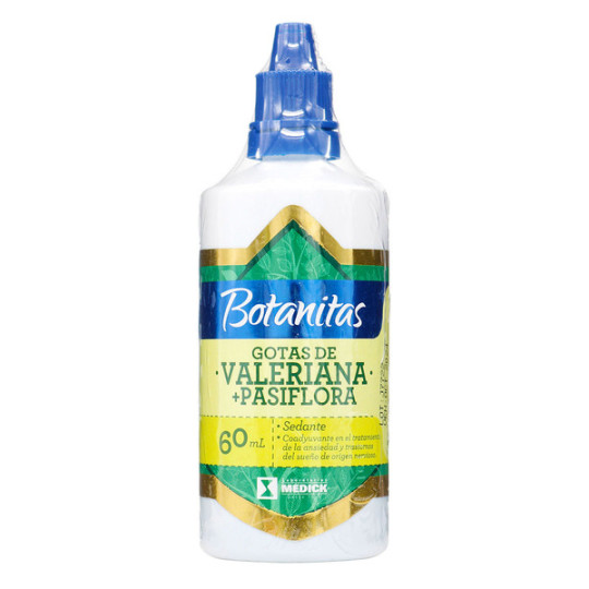 VALERIANA PASIFLORA GOTAS 60 ML