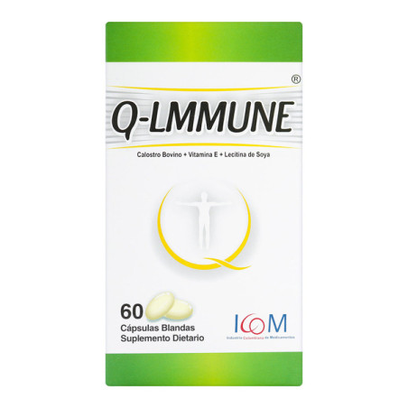 ( ) Q-LMMUNE FAC.TRA.45MG 60CAP.BLA ICOM