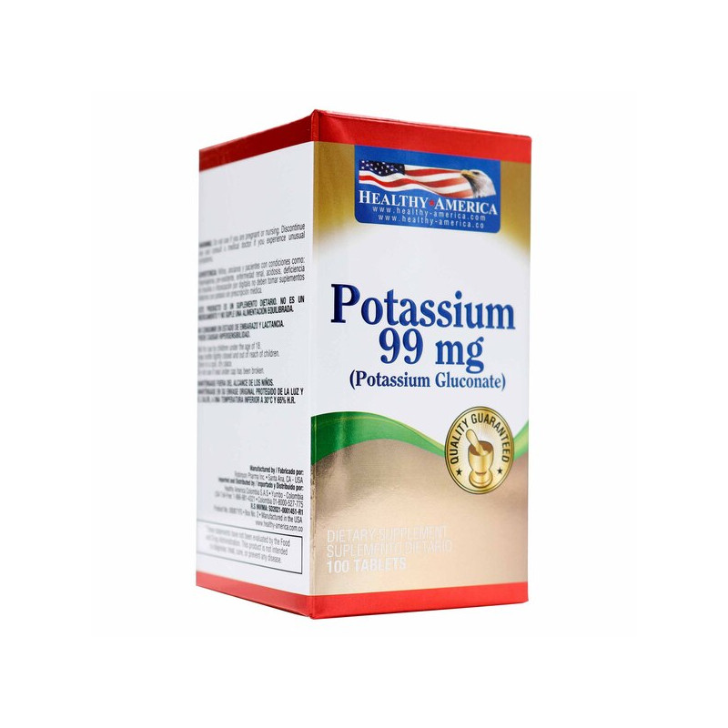 POTASSIUM 99MG 100 TABLETS
