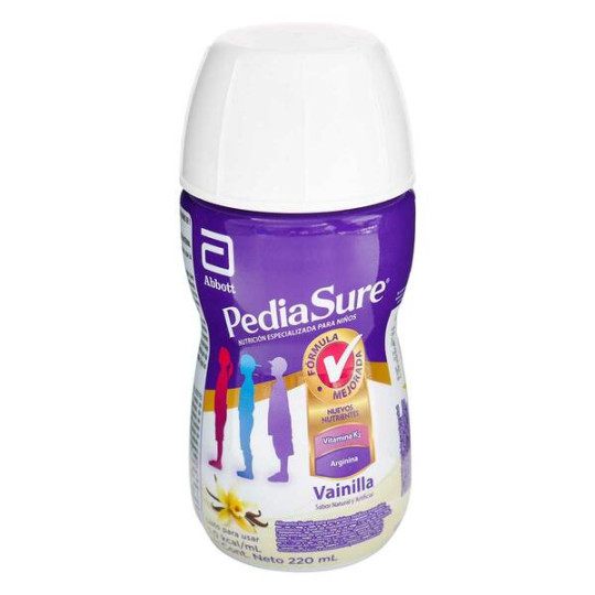 PEDIASURE LIQ.VAINILLA BOTELLA 220 ML