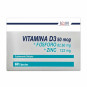 ( ) VITAMINA D3 FOSFORO Y ZINC 60 CAP ICOM            