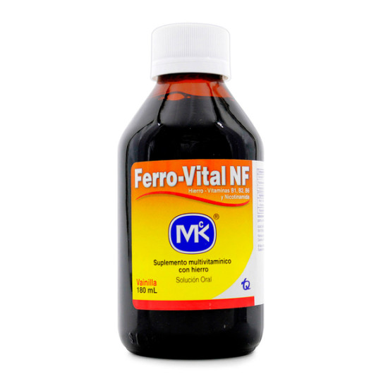 FERROVITAL VAINILLA JARABE 180 ML