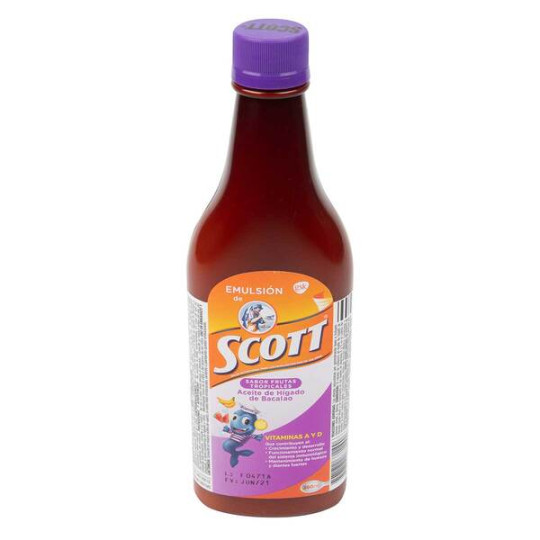 EMULSION SCOTT TROPICAL 360 ML