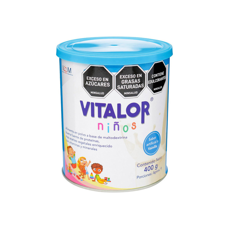( ) VITALOR VAINILLA NINOS 400 GR ICOM