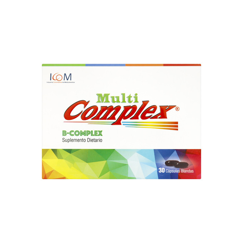 ( ) MULTICOMPLEX B-COMPLEX 30 CAP.BLAN ICOM