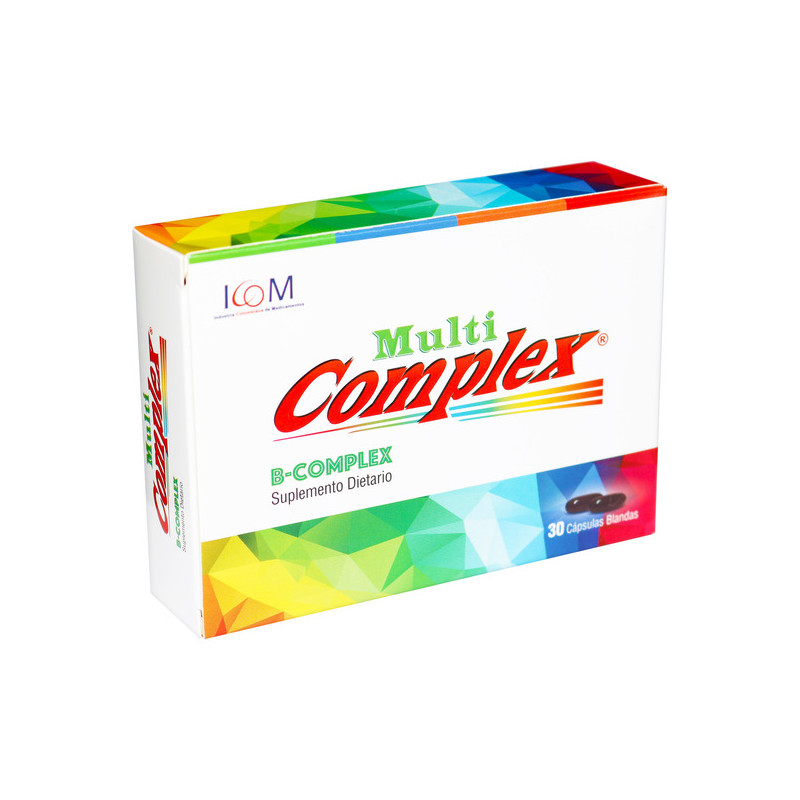 ( ) MULTICOMPLEX B-COMPLEX 30 CAP.BLAN ICOM