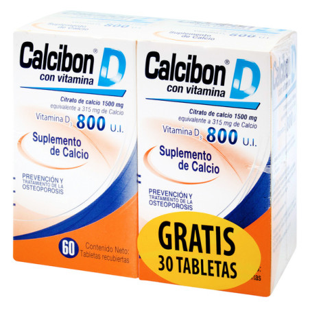 Colcibon D CALCIBON D 800 UI 60 TBS GRATIS 30 TBS