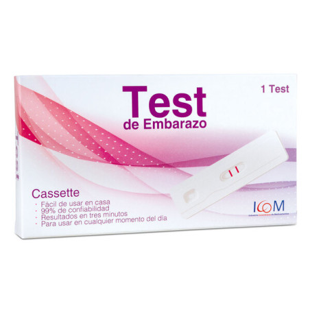 ( ) PRUEBA DE EMBARAZO CASSETTE ICOM