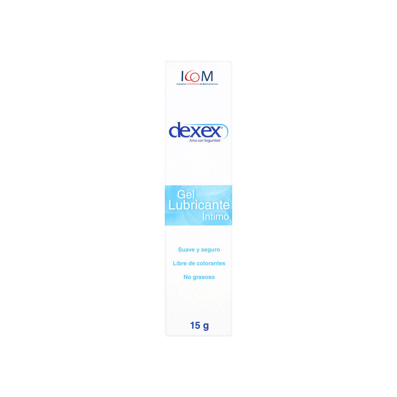 ( ) GEL LUBRICANTE INTIMO DEXEX 15 GR ICOM