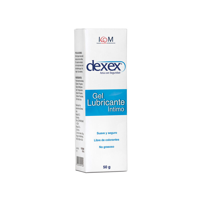 ( ) GEL LUBRICANTE INTIMO DEXEX 50 GR ICOM