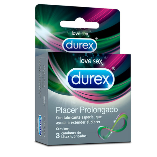 PRESERVAT.DUREX PLACER PROLONGADO 3 UND