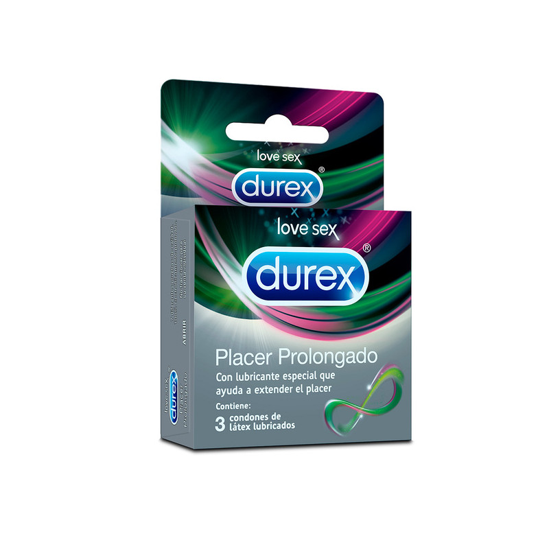PRESERVAT.DUREX PLACER PROLONGADO 3 UND