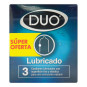 PRESERVAT.DUO NORMAL LUBRICADO 3 UND S.O