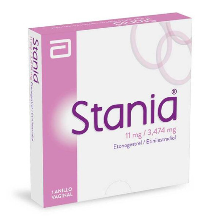 STANIA 11MG/3.474MG ANILLO VAGINAL                