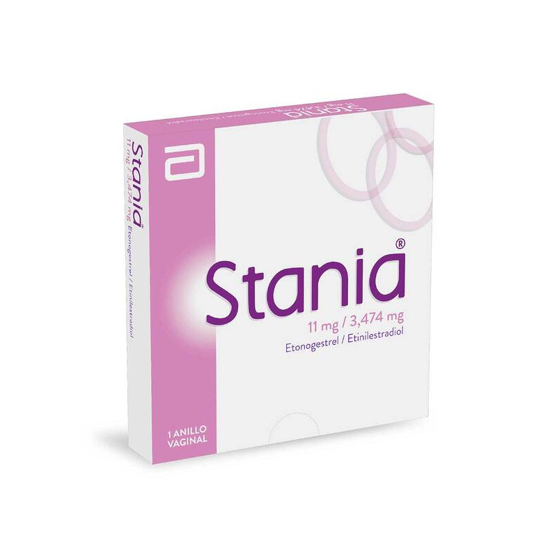 STANIA 11MG/3.474MG ANILLO VAGINAL                