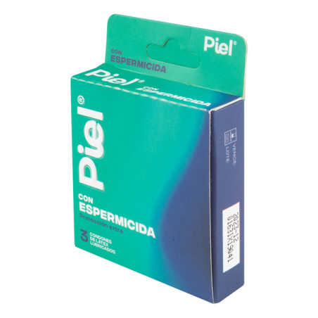 PRESERVA/CONDON PIEL ESPERMICIDA 3 UND