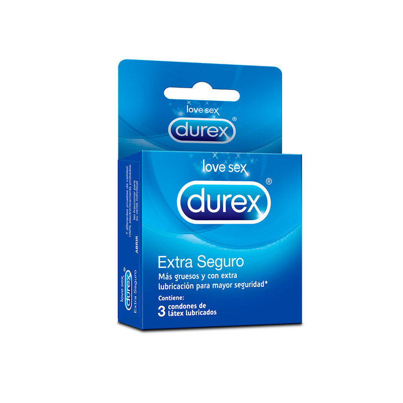 PRESERVAT.DUREX EXTRA SEGURO 3 UND