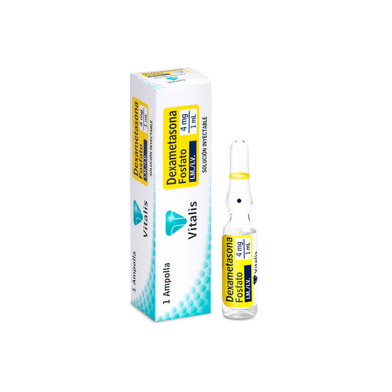 DEXAMETASONA 4MG/1ML 1 AMPOLLA VT