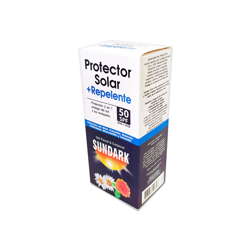 PROT.SOLAR SUNDARK+REPELENTE SPF50 120GR