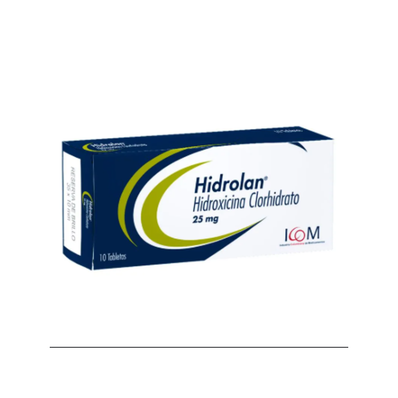 ( ) HIDROLAN 25 MG 20 TBS ICOM