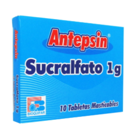 ( ) ANTEPSIN (SUCRALFATO) 1 GR CJ 10 TAB BQF