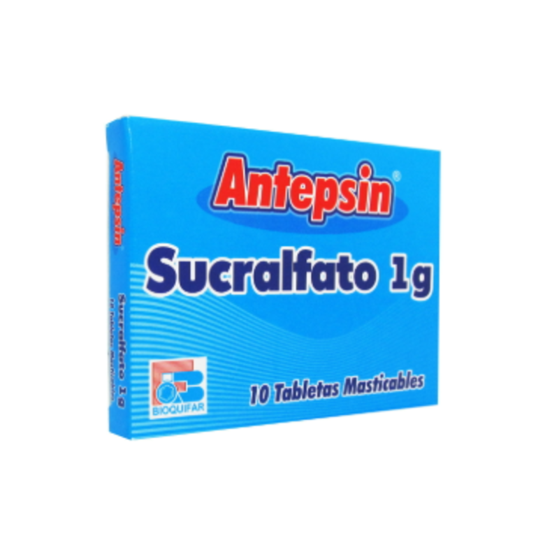 ( ) ANTEPSIN (SUCRALFATO) 1 GR CJ 10 TAB BQF
