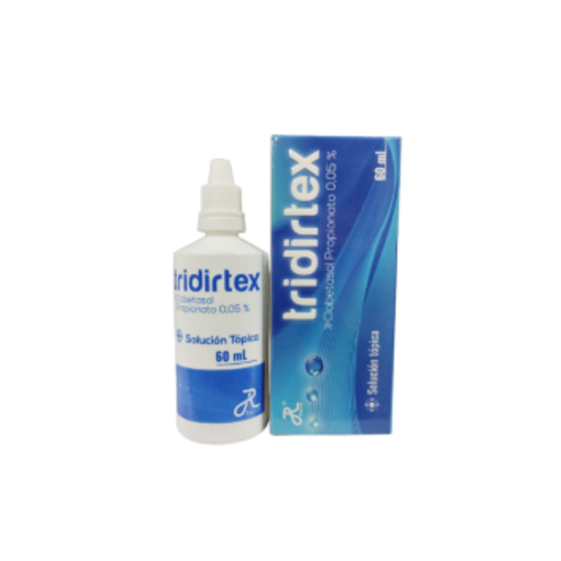 ( ) TRIDIRTEX SOLUCION TOPICA 60 ML RUECAM