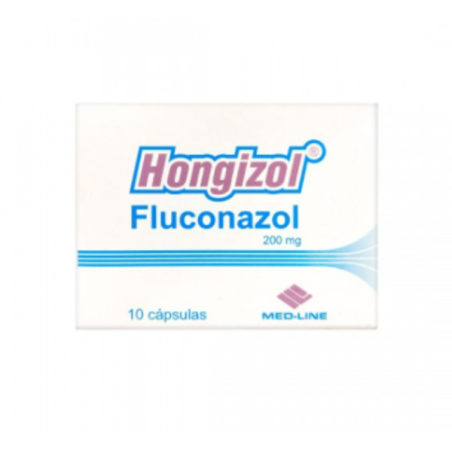 ( ) HONGIZOL (FLUCONAZOL) 200 MG CJ 10 CAP MED-LINE