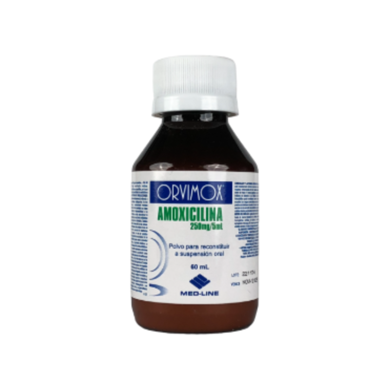 ( ) ORVIMOX (AMOXICILINA) 60 ML SUSP MED-LINE