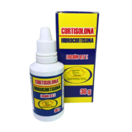 ( ) CORTISOLONA (HIDROCORTISONA) LOCION 0.5% 30 ML BQF