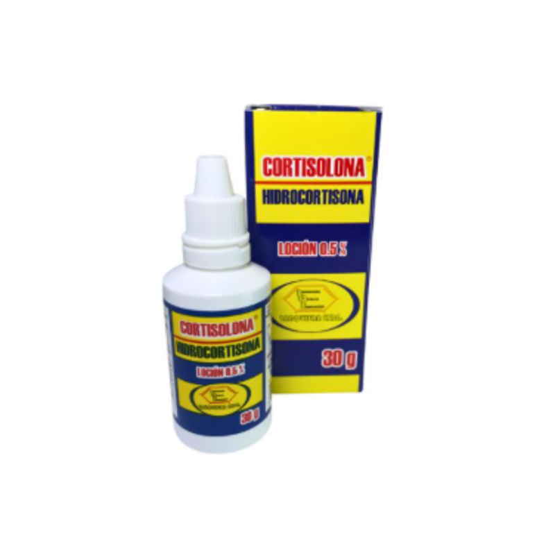 ( ) CORTISOLONA (HIDROCORTISONA) LOCION 0.5% 30 ML BQF