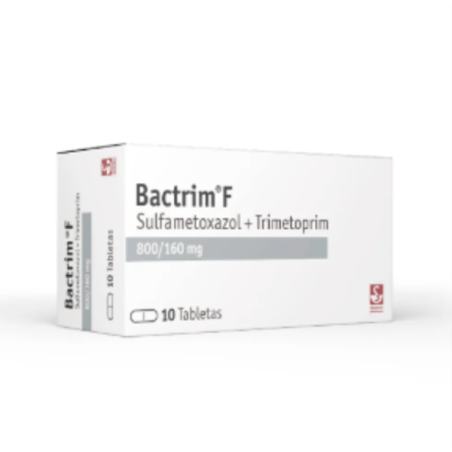 BACTRIM F 160 800 MG 10 TABLETAS